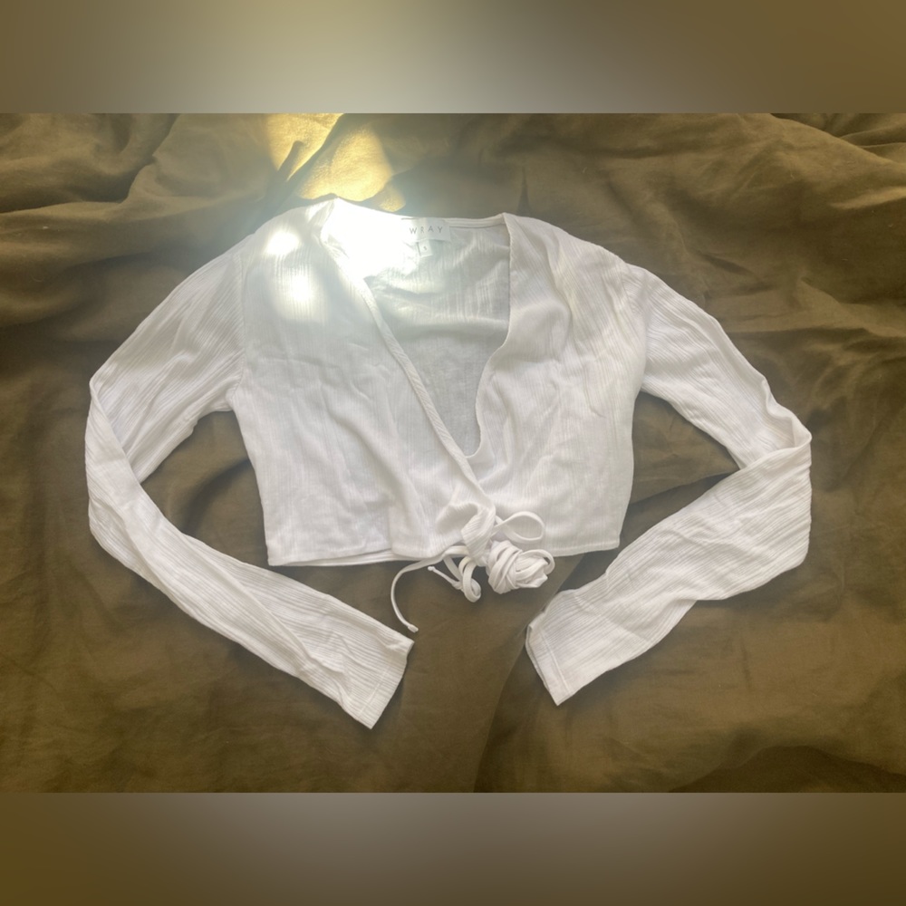 Wray NYC Triangle Wrap Top